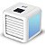 Mini Climatizador de Ar BAK CAF331 7W 450ml 3 Velocidades com LED - Imagem 1