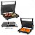 Sanduicheira e Grill BAK 750W com Placas Antiaderentes e Trava - Imagem 4