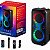 Caixa de Som Bluetooth Grasep D-S8203 50W com Microfone, 2x 6,5", LED e Controle - Imagem 1