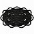 Kit 4 Sousplat Oval Riviera Corda Náutica Trançada Mesa Jantar - Imagem 4