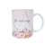 Caneca Alfabeto Floral - Imagem 2