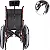 Cadeira De Rodas Tetra Reclinável Com Encosto - Prolife Cor Vinho - Imagem 8