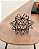 Escultura preta estrela 3D em metal - Imagem 1
