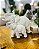 Elefante de resina branco - Imagem 1