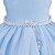 Vestido Infantil Princesa Frozen com Capa Azul para Festa - Imagem 5