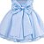 Vestido Infantil Princesa Frozen com Capa Azul para Festa - Imagem 6