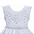 Vestido Infantil Juvenil Branco Giovanella - Imagem 4