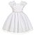 Vestido Infantil Juvenil Branco Renda Giovanella - Imagem 1