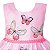 Vestido Infantil Juvenil Jardim Encantado Rosa Giovanella - Imagem 3