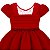 Vestido Infantil Juvenil Vermelho Renda de Festa Giovanella - Imagem 3
