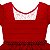 Vestido Infantil Juvenil Vermelho Renda de Festa Giovanella - Imagem 4