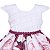 Vestido Infantil Juvenil Jardim Encantado Floral Rosa Giovanella - Imagem 3