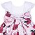 Vestido Infantil Juvenil Jardim Encantado Floral Rosa Giovanella - Imagem 5