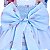 Vestido Infantil Juvenil Jardim Encantado Azul Floral Giovanella - Imagem 6