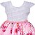Vestido Infantil Juvenil Rosa Floral Jardim Encantado Giovanella - Imagem 3