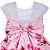 Vestido Infantil Juvenil Rosa Floral Jardim Encantado Giovanella - Imagem 5