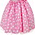 Vestido Infantil Juvenil Rosa Poá Branco Giovanella - Imagem 5