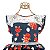 Vestido Infantil Juvenil Marinho Floral Giovanella - Imagem 3