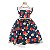 Vestido Infantil Juvenil Marinho Floral Giovanella - Imagem 1