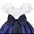 Vestido Infantil Juvenil Marinho e Off White Giovanella - Imagem 6