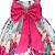 Vestido Infantil Juvenil Floral Pink Giovanella - Imagem 7