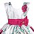 Vestido Infantil Juvenil Floral Pink Giovanella - Imagem 3