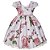 Vestido Infantil Juvenil Floral Rosas de Festa Giovanella - Imagem 1
