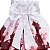 Vestido Infantil Juvenil Floral Marsala Coração Giovanella - Imagem 3