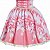 Vestido Infantil Juvenil Coral Floral de Festa Giovanella - Imagem 6