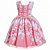 Vestido Infantil Juvenil Coral Floral de Festa Giovanella - Imagem 1