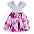 Vestido Infantil Juvenil Rosa Floral Busto Renda Giovanella - Imagem 1