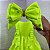 Vestido Infantil Juvenil 3 Marias Verde Neon Limão V&A - Imagem 3