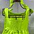 Vestido Infantil Juvenil 3 Marias Verde Neon Limão V&A - Imagem 6