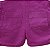 Jardineira Macaquinho Infantil Short Curto Sarja Rosa Pink V&A - Imagem 6