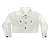 Jaqueta Casaquinho Infantil Off White de Sarja V&A - Imagem 1