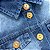 Jaqueta Casaquinho Infantil Azul Jeans V&A - Imagem 5