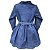 Vestido Infantil Jeans Manga Longa V&A - Imagem 2