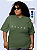 T-shirt Plus Size Feminina "Relax" - Imagem 1