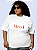 T-shirt Plus Size Feminina "Merci" - Imagem 5
