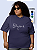 T-shirt Plus Size Feminina "Blessed" - Imagem 1