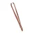 Pinça Soling Rose Gold Ponta Reta - Imagem 2