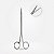 Tesoura para Lifting Facial Freeman Kaye 19cm - Imagem 2