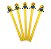 CANETA GEL MINIONS REDONDINHOS - Imagem 1