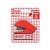 GRAMPEADOR MINI PICNIC VERMELHO P/ 10 FOLHAS - Imagem 2