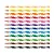 LAPIS COR BAZZE WAVE FUN HEX 12 CORES - Imagem 2
