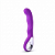 Vibrador Recarregável Ponto G com Textura Ondulada e Alça Metalizada Vazada - Imagem 3