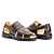 SANDÁLIA MASCULINA CONFORT GEL EM COURO L - Imagem 4