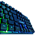 TECLADO GAMER EVOLUT QWERTY EG-206RB - Imagem 3