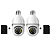 KIT 2 CAMERAS WIFI LAMPADA GIRATÓRIA + CARTÃO DE MEMÓRIA - Imagem 1