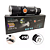 MINI LANTERNA TÁTICA RECARREGÁVEL USB LED T6 ZOOM 3 MODOS JWS - Imagem 2